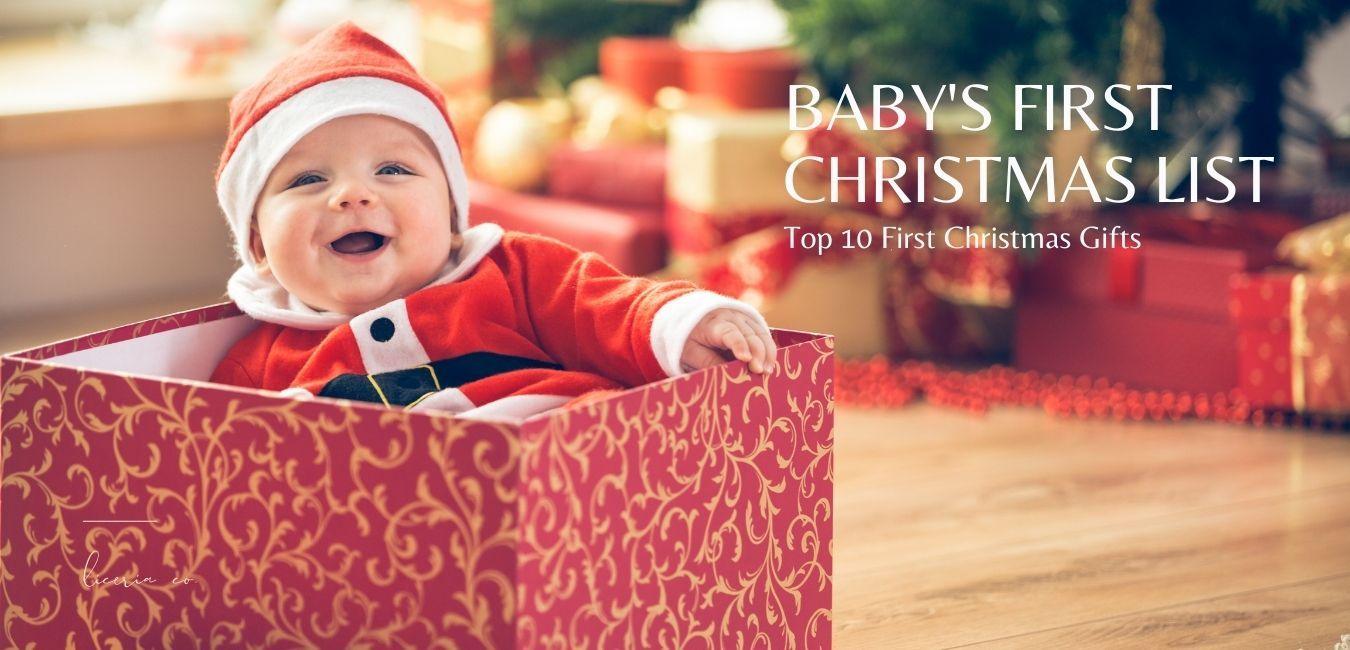 Baby christmas hot sale present ideas