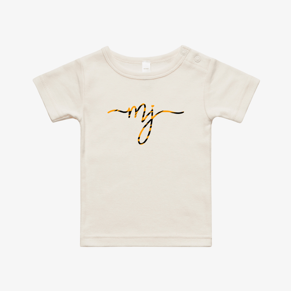 Baby Clothes MJ | GIRLS | Organic Cotton Tee - Dust & Tiger M&B.