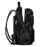 A Willow - Black backpack by Mother and Baby on a white background.